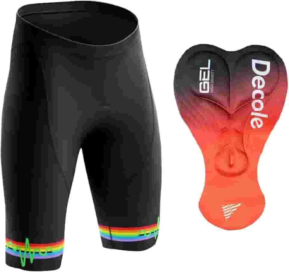 Bermuda Ciclismo Pink Floyd Decole Forro Gel D80 Uv Bike Mtb