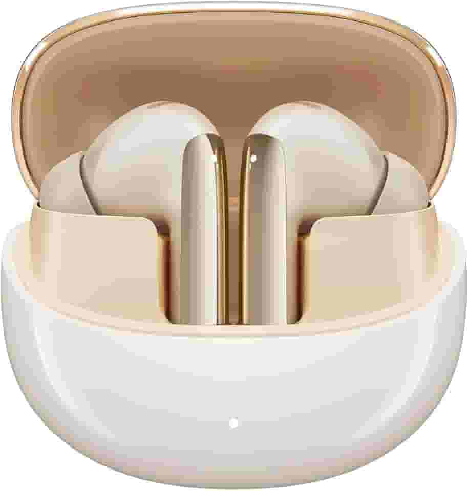 Fones de Ouvido QCY MeloBuds Pro, Fone Bluetooth com Cancelamento de Ruído Ativo, Certificação Hi-Res, 34 Horas De Reprodução, Dourado