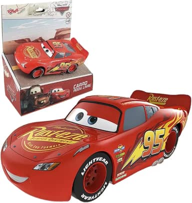 Carro Relâmpago Mcqueen Toyng roda livre 13cm Original Presente Brinquedo