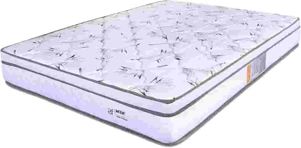 Colchão Queen Molas Ensacadas Individualmente com Pillow Certificado 158x198x21cm - BF Colchões