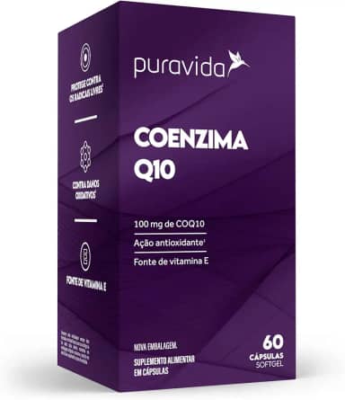 Puravida Coenzima Q10 60 cápsulas
