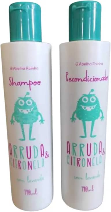 Kit Mata Piolho E Lendias Com Shampoo E Condicionador