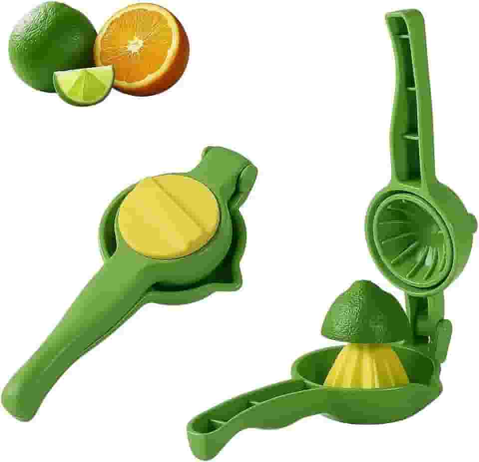 Espremedor Manual Giratório Rotativo de Limão e Laranja (frutas) Design Moderno Função Dupla Utilidade doméstica Premium Colorido