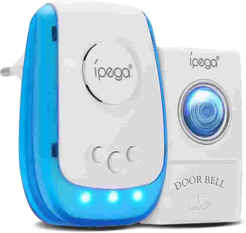 Campainha sem Fio Longo Alcance Bivolt 38 Toques Prova Dágua