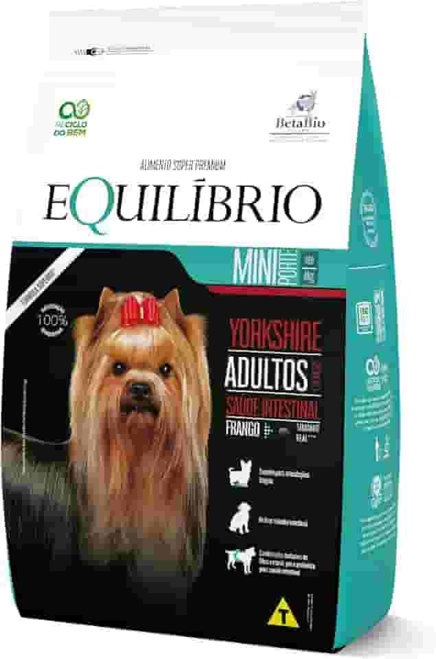 RAÇÃO CÃES EQUILIBRIO RAÇAS MINI ADULTO YORK FRANGO 1KG