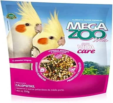 Megazoo RAÇÃO MIX CALOPSITAS 350G