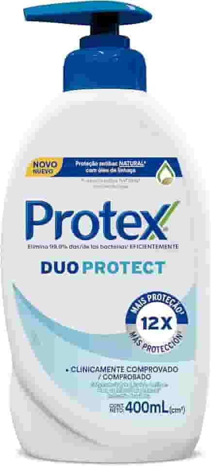 Sabonete Líquido Antibacteriano para as Mãos Protex Duo Protect Duo Protect 400ml