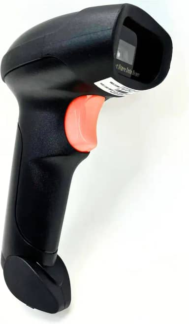 Leitor Código De Barras Sem Fio Wireless Laser Boleto Ean Danfe NF Boleto Bancário Leitura de Tela (Sem bluetooth)