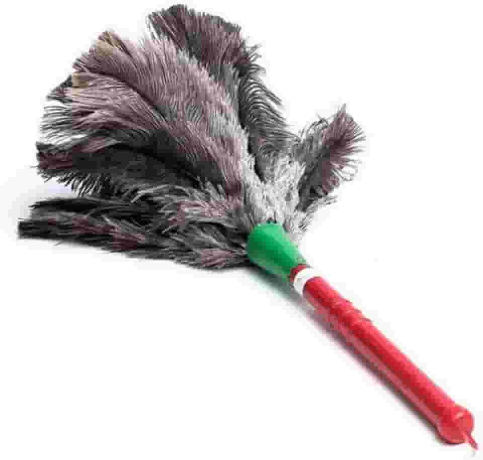 Espanador de Pó com Pena de Avestruz N30 - Poeira de Móveis