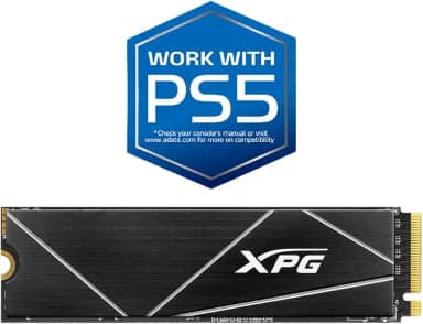 SSD Adata XPG Gammix S70 Blade - 512GB, NVMe, M.2 2280, Leitura até 7200MB/s, Gravação até 2600MB/s, Dissipador, PS5