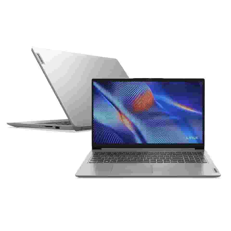 Notebook Lenovo IdeaPad 1i Intel Core i3-1215U 4GB 128GB 15.6' Linux