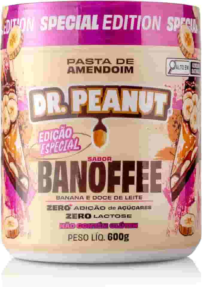 DR. PEANUT PASTA DE AMENDOIM BANOFFEE 600G COM WHEY PROTEIN