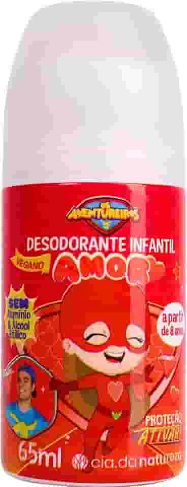Cia Da Natureza - Desodorante Roll On Cia Da Natureza 65Ml Luccas Neto Os Aventureiros Amor