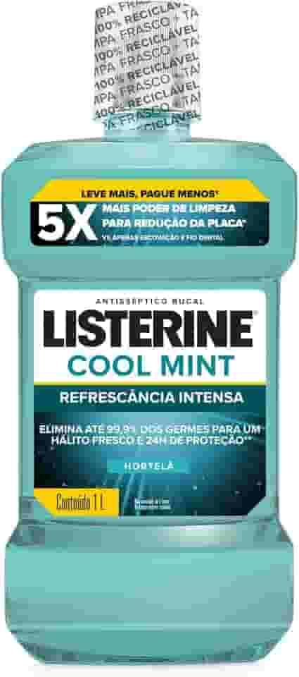Listerine Enxaguante Bucal Cool Mint, 1L