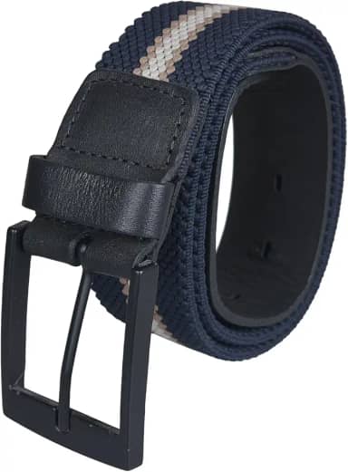 Cinto Masculino Esportivo Elástico Com Ponteira Couro Resistente