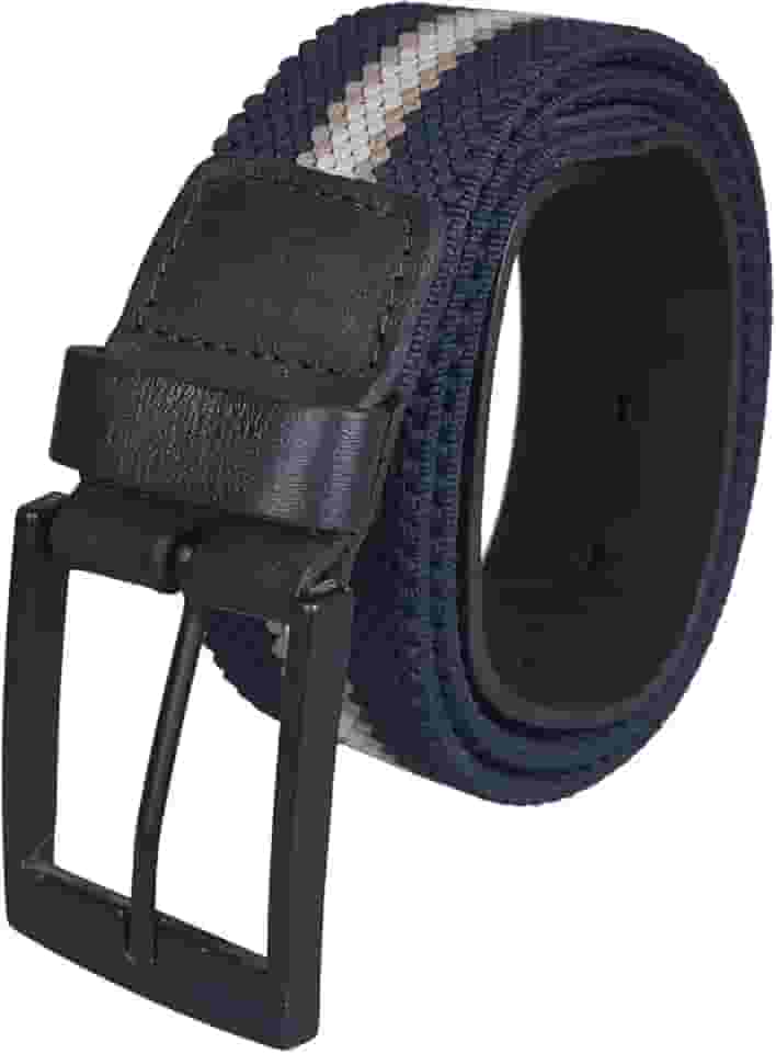 Cinto Masculino Esportivo Elástico Com Ponteira Couro Resistente