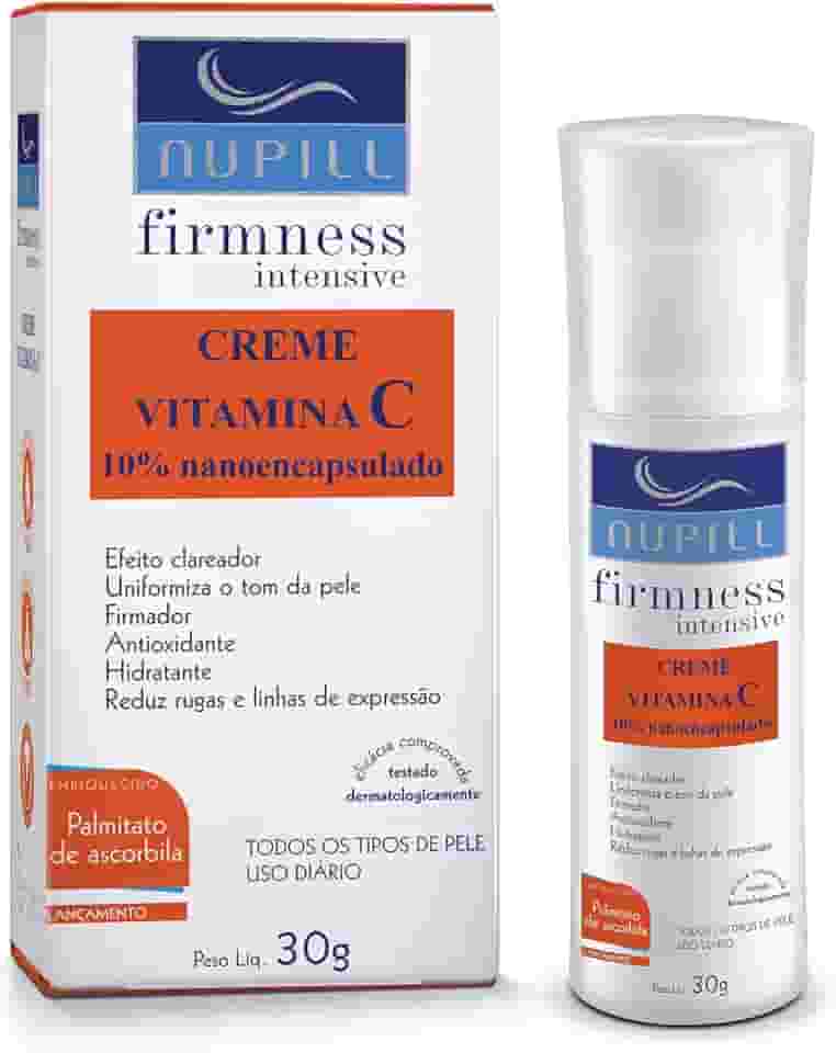 Creme Vitamina C Nupill 30g, Nupill, Branco