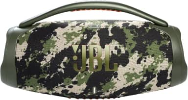 JBL, Caixa de Som, Boombox 3, Bluetooth, À Prova d'água e Poeira - Verde Militar Camuflada