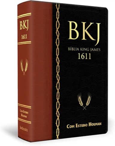 Bíblia King James 1611 de Estudo Holman - Duotone - 7° Edição