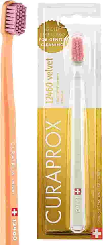 Curaprox CS 12460 Escova de dentes ultra macia de veludo