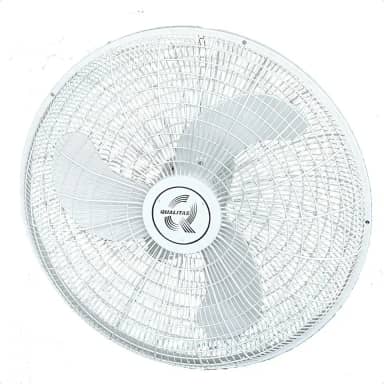 Ventilador Parede 60cm Turbo Silencioso 110v/220v Oscilante - Branco - 65 cm - 60Hz - Plástico - 3-127/220V