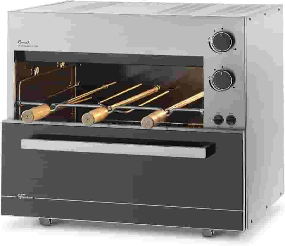 FISCHER CHURRASQUEIRA GÁS RANCH 3 ESPETOS GN BIVOLT - 18122-19256