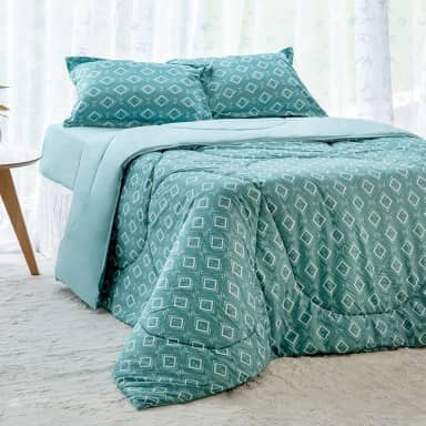 Edredom Twist Casal 1 Peça Sofisticado e Macio Para o Frio (Gilbert)