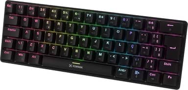 Teclado Mecânico Fortrek Gravity Air Compact Wireless Preto