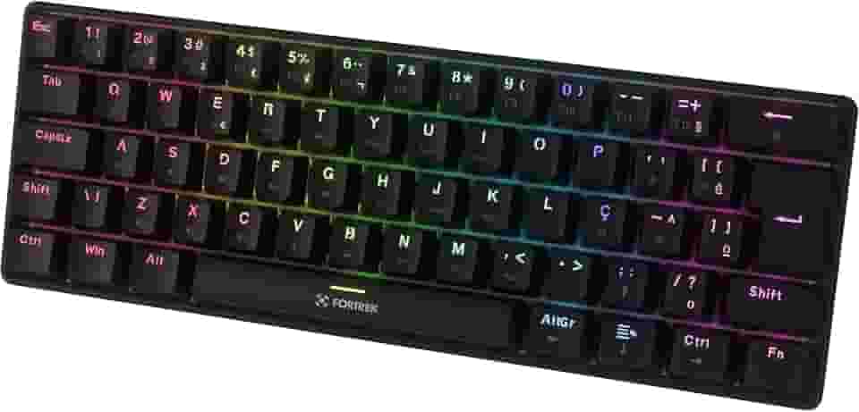 Teclado Mecânico Fortrek Gravity Air Compact Wireless Preto
