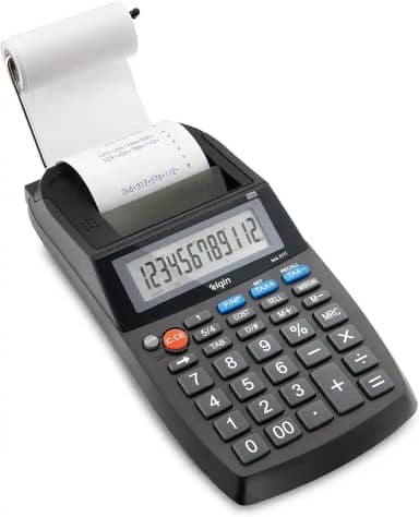 Calculadora Compacta MA5111 Elgin Com Bobina Preta