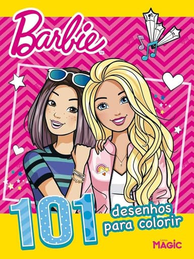 Barbie - 101 Primeiros Desenhos Para Colorir
