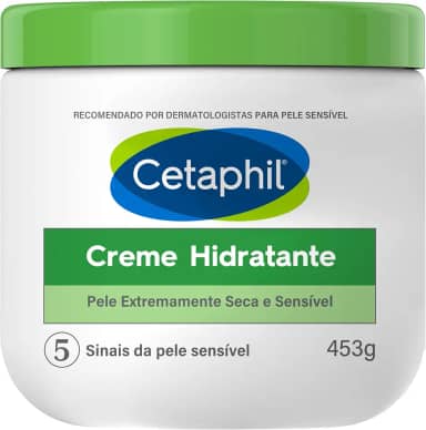 Creme Hidratante Corporal para Pele Seca e Sensível Cetaphil 453g - Hidratação 48h