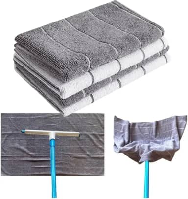 Super Pano Chão Microfibra Grande 80x50 Panão Limpeza (cores sortidas)