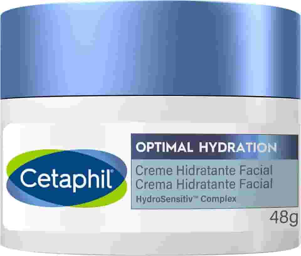 Cetaphil Optimal Hydration Creme Hidratante Facial Com Ácido Hialurônico 48g