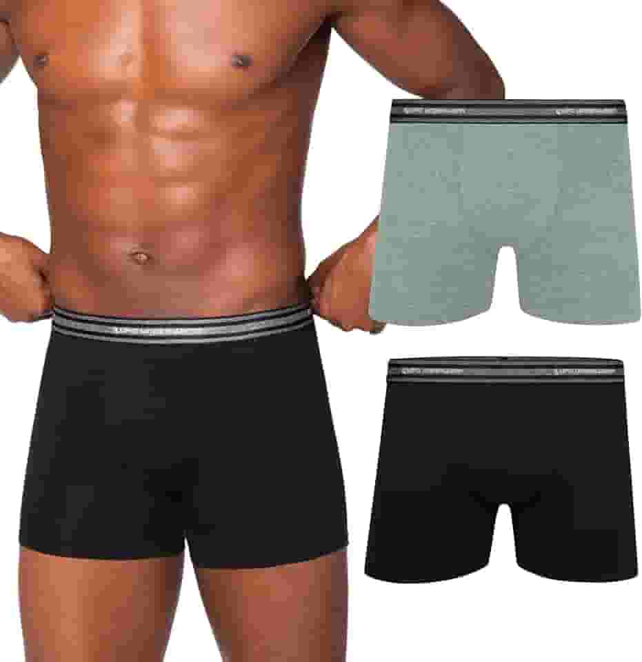 Kit 2 Cuecas Boxer Lupo Algodão Cotton Respirável Masculina Original