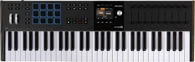 ARTURIA Keylab 61 Mk3 Preto — Controlador De Teclado Usb Midi De 61 Teclas Com Software Analog Lab Pro Incluído