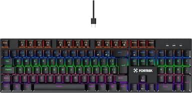 Teclado Gamer Mecânico Fortrek Gravity 100 Fullsized Switch Outemu Red