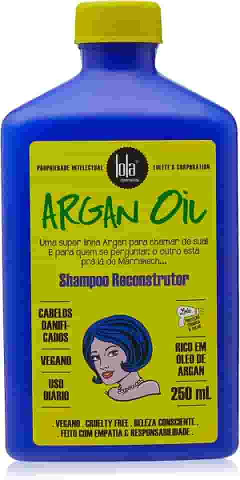 Argan Shampoo Reconstrutor 250ml , Lola Cosmetics
