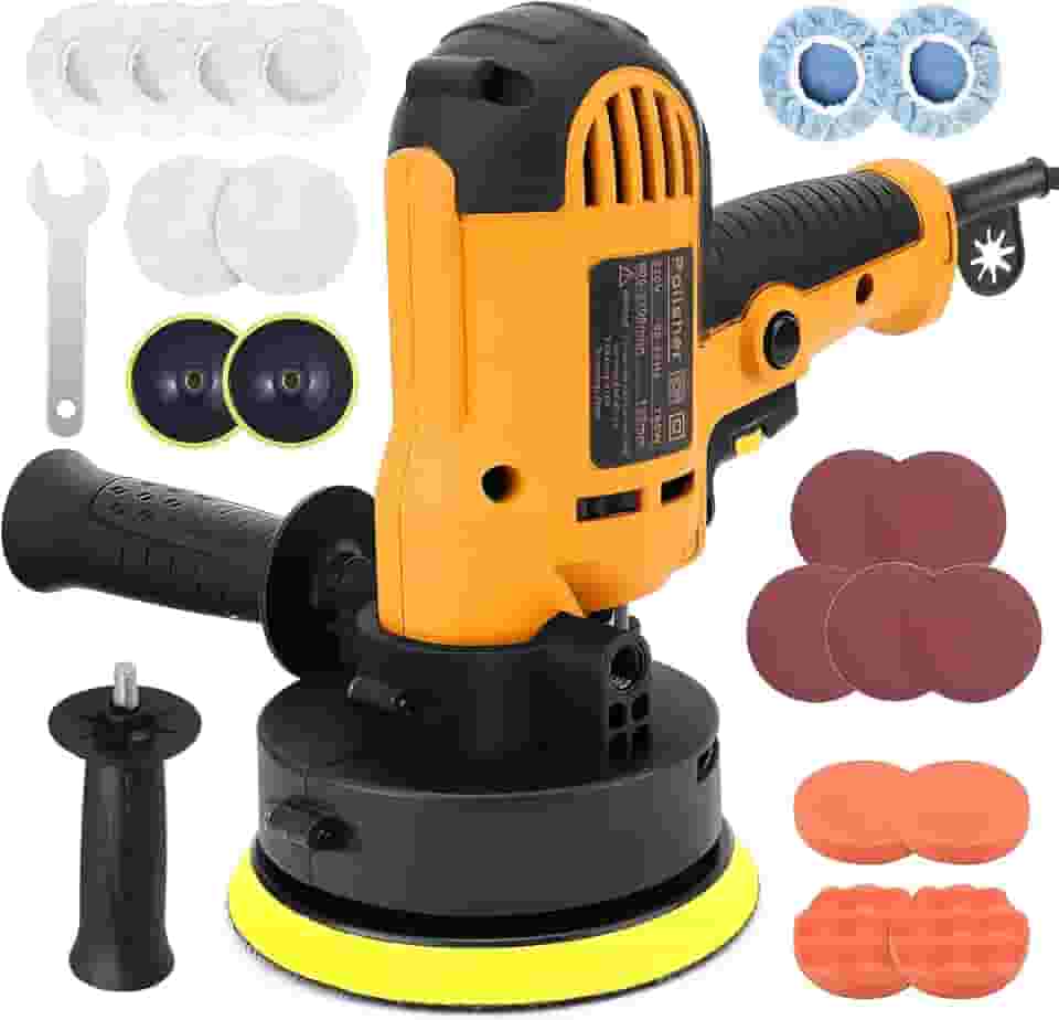 Lixadeira Eletrica, 600-3700 RPM Politriz Automotiva, Orbital, Lichadeira Eletrica, Máquina de Lixadeira de Parede, Politriz roto Orbital para Marcenaria/Lixamento, 220V