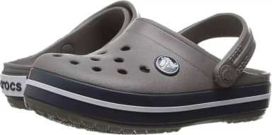 crocband clog kids electric pink/cantaloupe