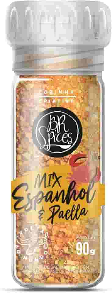 BR Spices Tempero Mix Espanhol & Paella Com Moedor 90G -