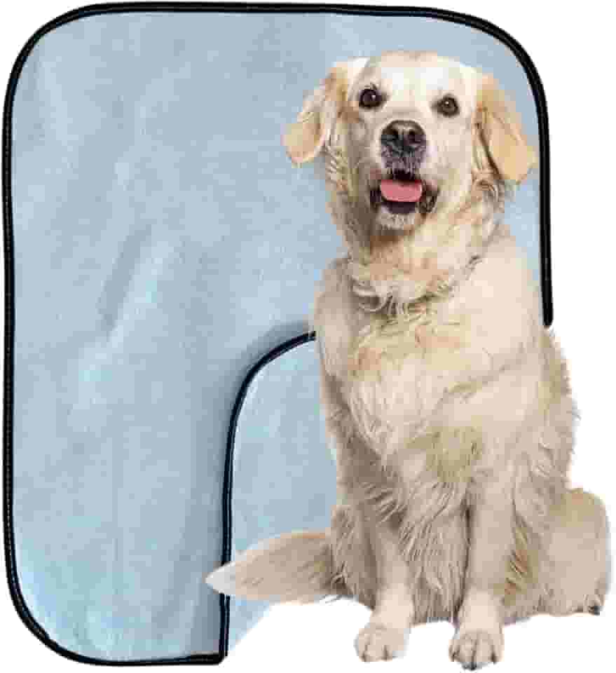 Tapete Higiênico Lavável M, tamanho 60 x 80 cm, 01 unidade, reutilizável, durável, impermeável, super absorção.