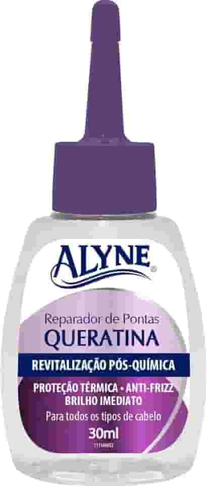 Alyne, Reparador de Pontas, Queratina, 30 ml, Roxo