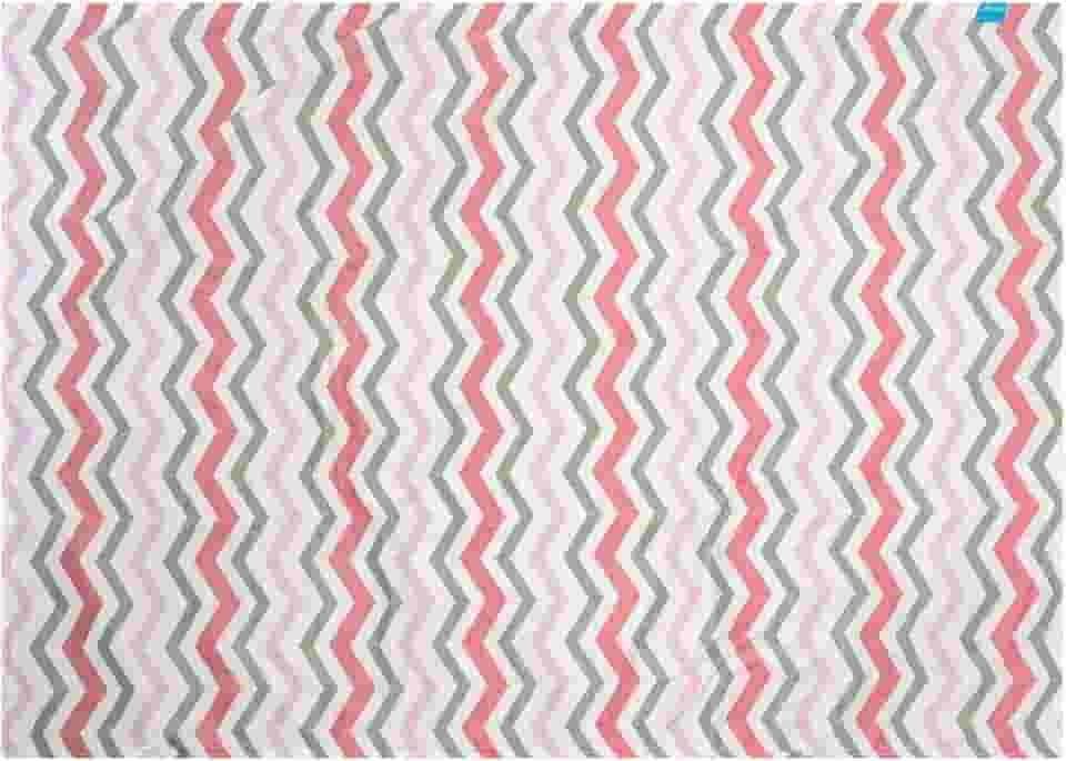 Cobertor Infantil Onda Rosa, Clingo, Rosa