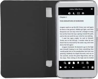 Bewinner 5 'ebook Leitor Com Tela Sensível Ao Toque Sem Tinta HD, 1 GB de RAM e 8 GB de Armazenamento, WiFi Electronic Book Reader para Android 5.1, Inclui Cobertura Protetora e Pacote