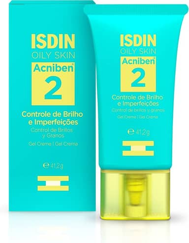ISDIN Acniben Gel Creme Hidratante Facial Controle de Brilho e Imperfeições - 41,2g