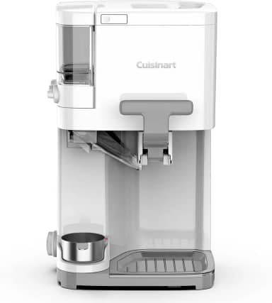 Cuisinart Máquina De Sorvete Soft Serve - Mix It In Ice Cream Maker Para Frozen Yogurt, Sorbet, Gelato, Bebidas 1,5 Quart, Branco, Ice-48