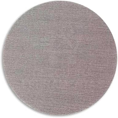 Disco De Lixa Telada Abrasivo 125mm Compel Pacote C/ 6 Unidades Para Lixadeira Orbital P/Massa Corrida Madeira Drywall Profissional Gramatura (GR220)