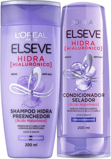 Kit Elseve L'Oréal Paris Hidra Hialurônico Duo (2 Produtos)