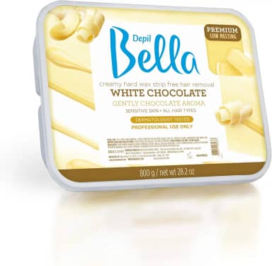 Depil Bella - Cera Depilatória Cremosa Chocolate 800g